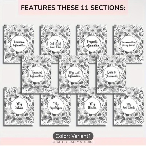 F$$k Im Dead Planner For Your Love Ones Once You Are No Longer Living. - Picture 6 of 9